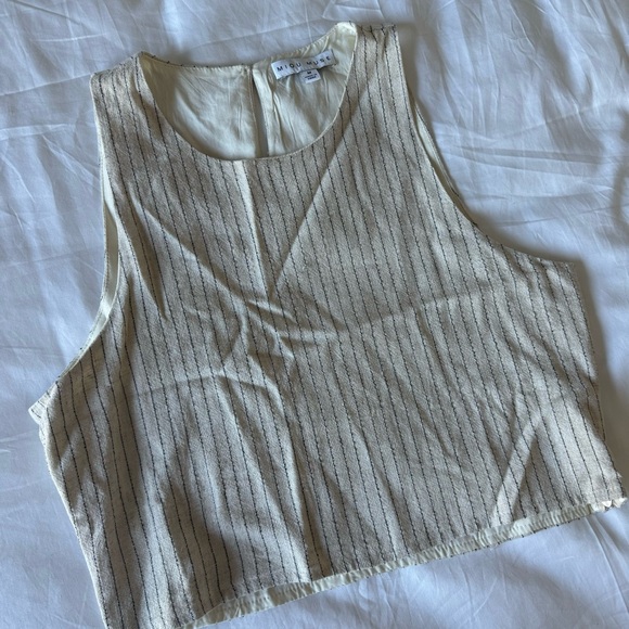 Miou Muse beige stripe set - Picture 3 of 5